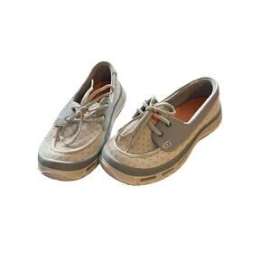 Soft Science Fin 2.0 Boat Shoes Men’s 8 Beige Women’s 10 Gray Boat Travel